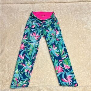 Lilly Pulitzer Luxletic High Rise Cropped Leggings size XXS